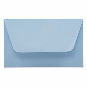 Névjegyboríték színes KASKAD enyvezett 70x105mm 72 azúr kék 50 darabos