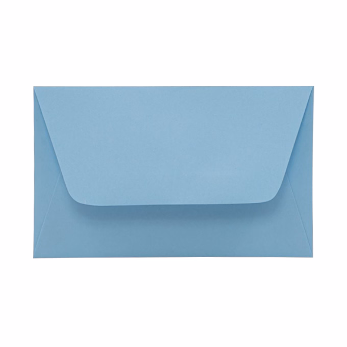 Névjegyboríték színes KASKAD enyvezett 70x105mm 75 kék 50 darabos