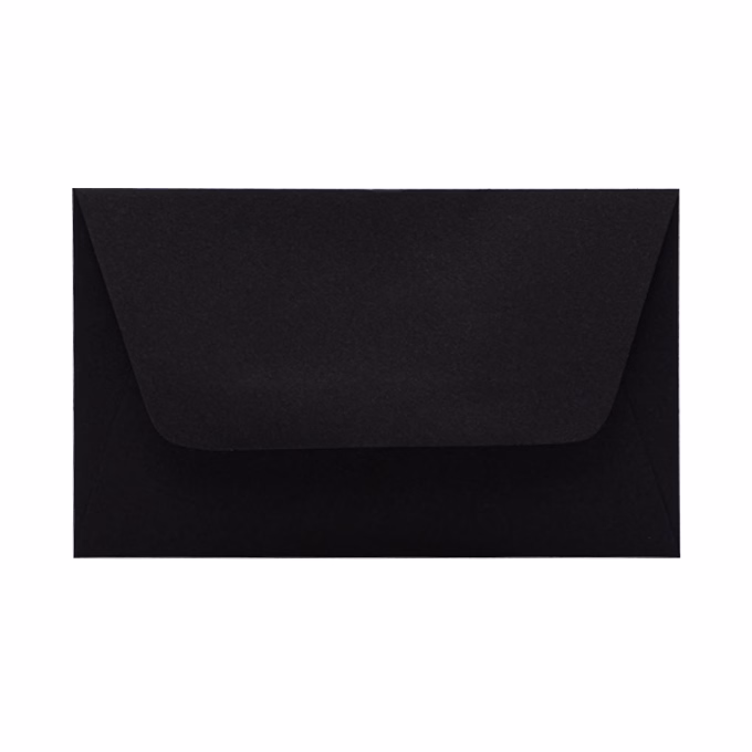 Névjegyboríték színes KASKAD enyvezett 70x105mm 99 fekete 50 darabos