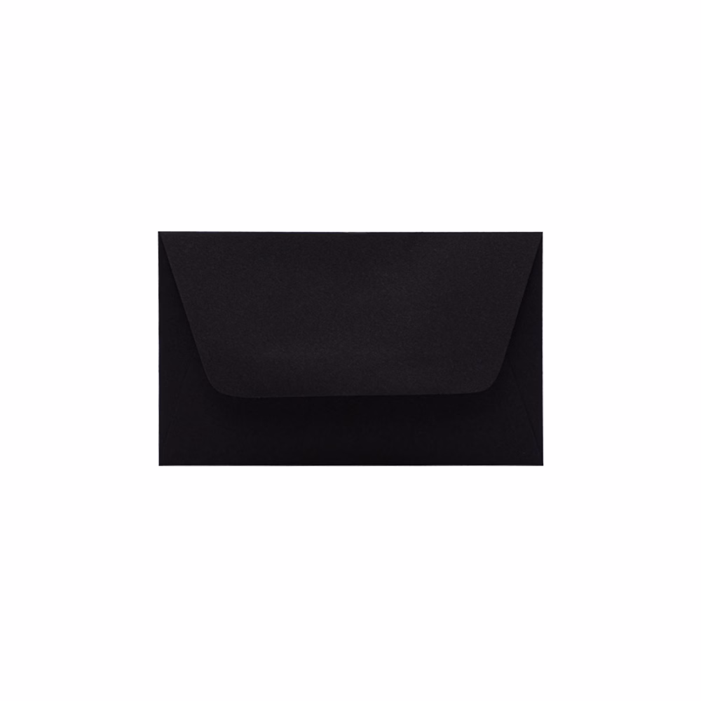 Névjegyboríték színes KASKAD enyvezett 70x105mm 99 fekete 50 darabos