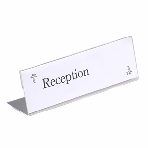 Névjegytartó DURABLE asztali 61x210 mm akril