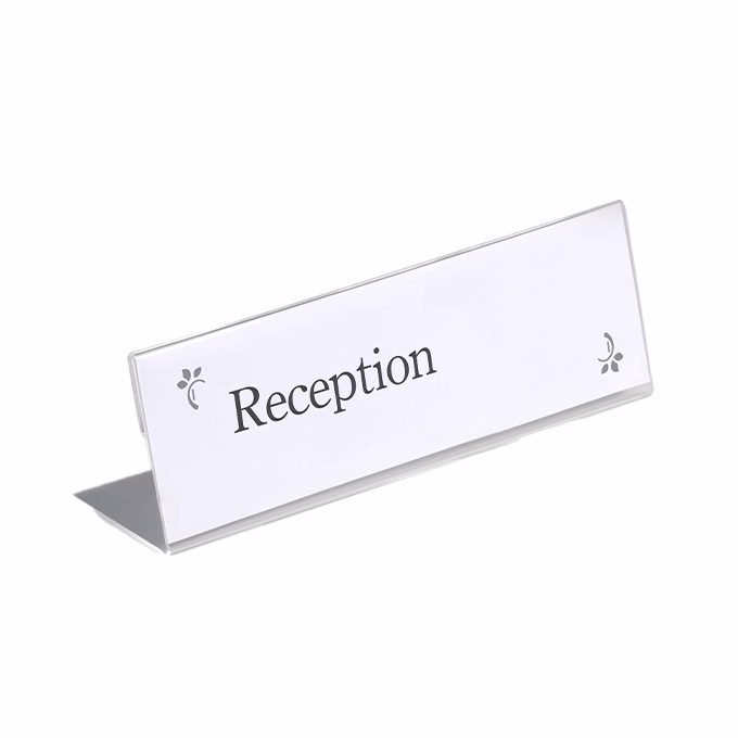 Névjegytartó DURABLE asztali 61x210 mm akril