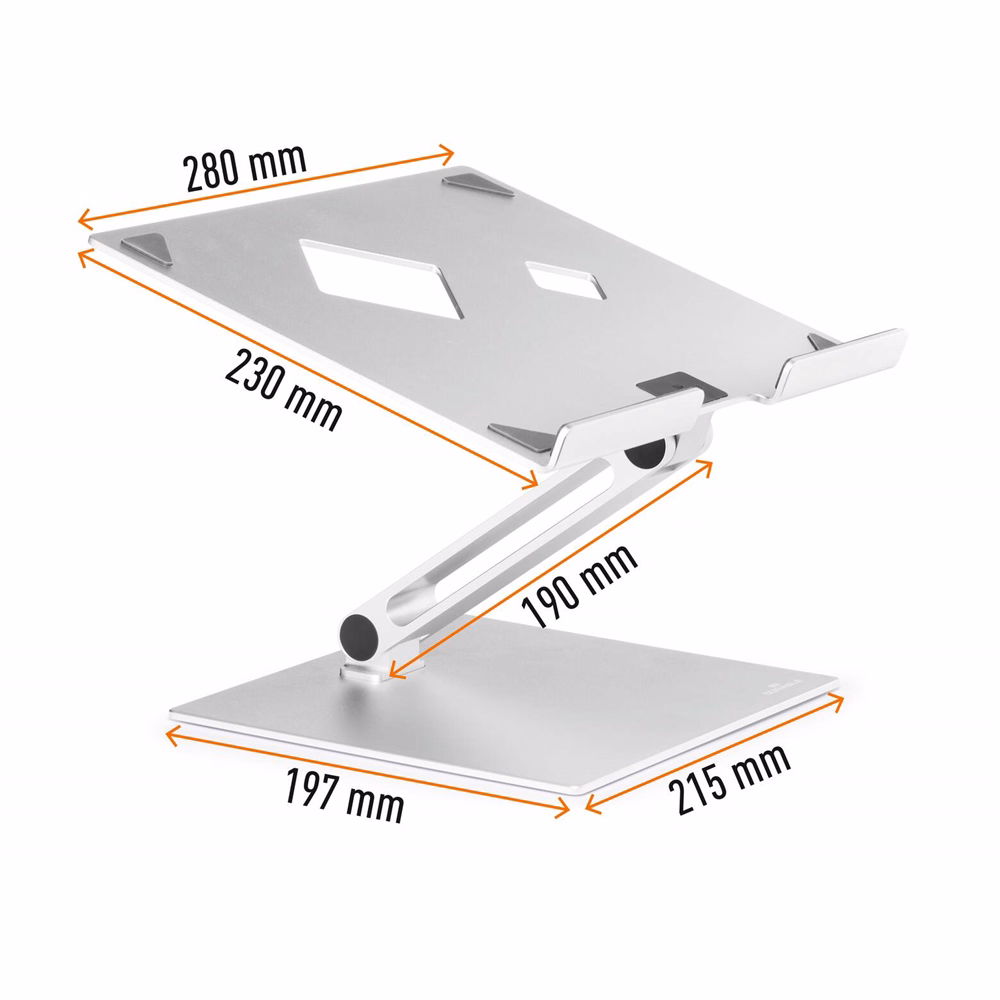 Notebook állvány DURABLE Rise ezüst