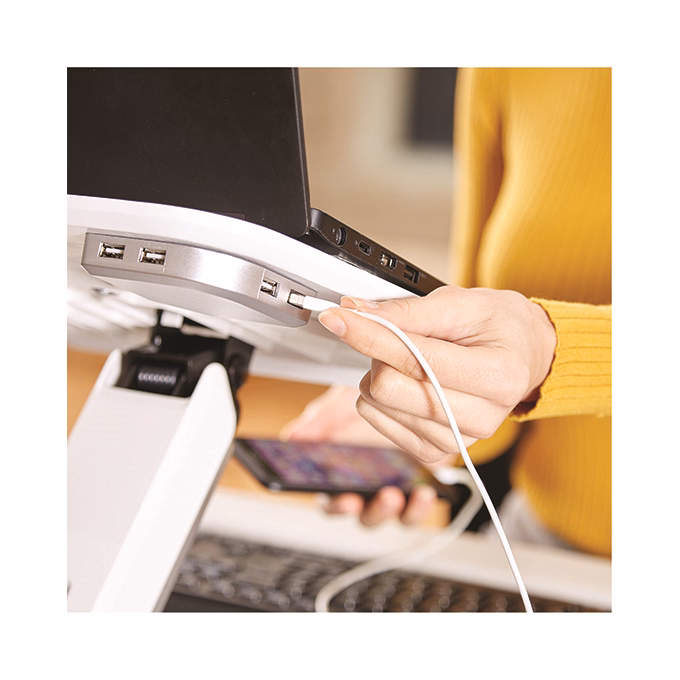 Notebook állvány FELLOWES Hana fehér