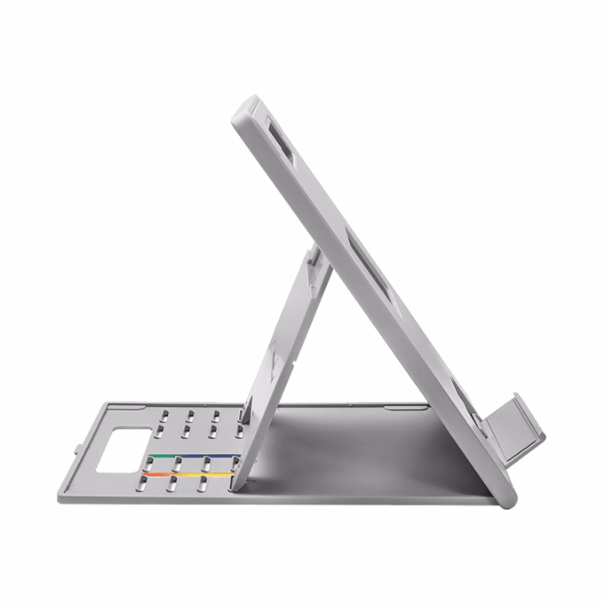 Notebook állvány KENSINGTON SmartFit Easy Riser Go állítható ergonómiai 14" laptokoknak szürke