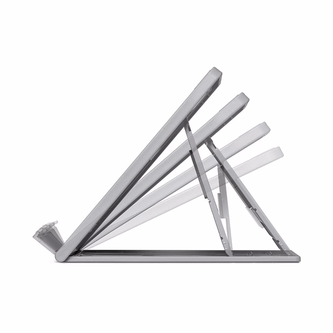 Notebook állvány KENSINGTON SmartFit Easy Riser Go állítható ergonómiai 17" laptokoknak szürke