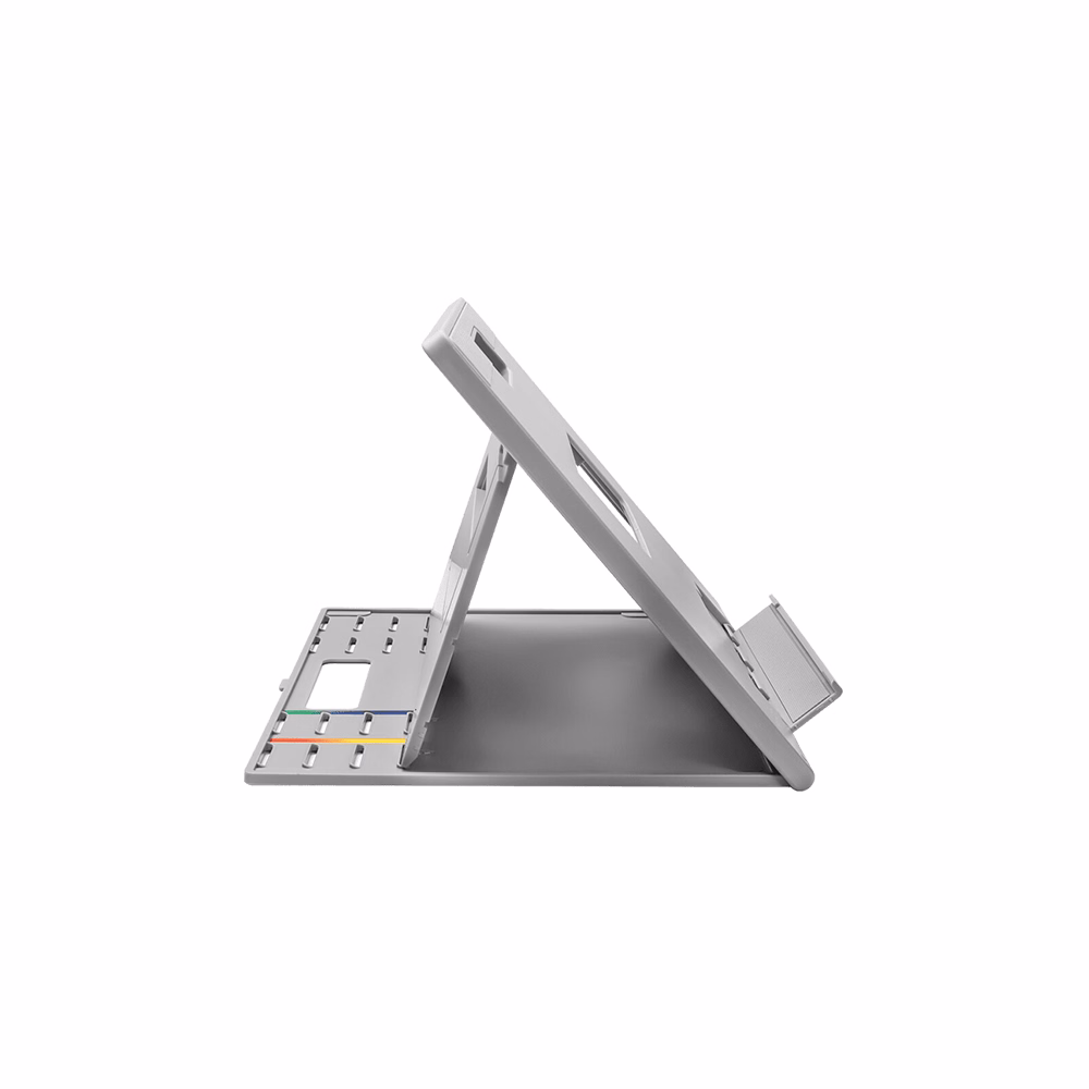 Notebook állvány KENSINGTON SmartFit Easy Riser Go állítható ergonómiai 17" laptokoknak szürke