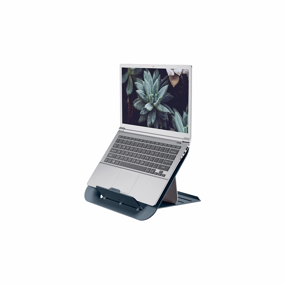 Notebook állvány LEITZ Ergo Cosy 13"-17" bársony szürke Notebook állvány LEITZ Ergo Cosy 13"-17" bársony szürke