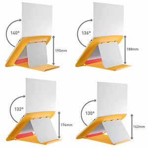 Notebook állvány LEITZ Ergo Cosy 13"-17" lmeleg sárga