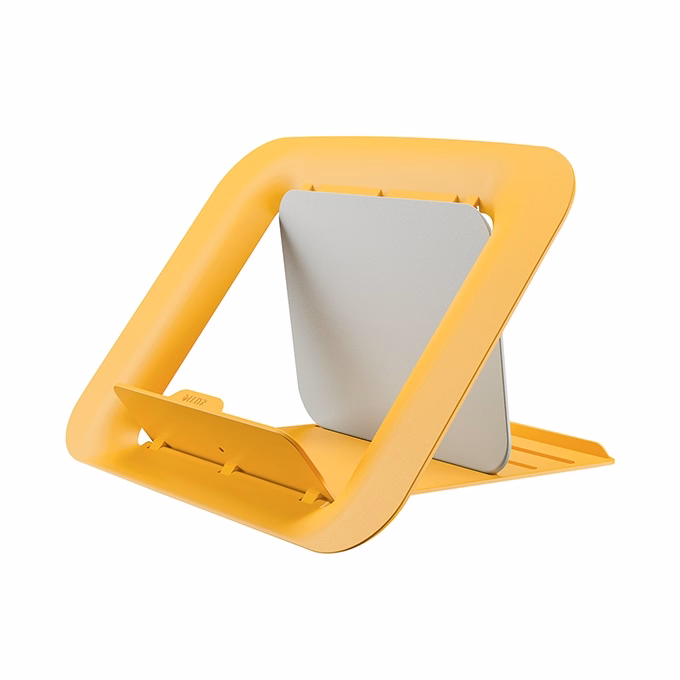 Notebook állvány LEITZ Ergo Cosy 13"-17" lmeleg sárga