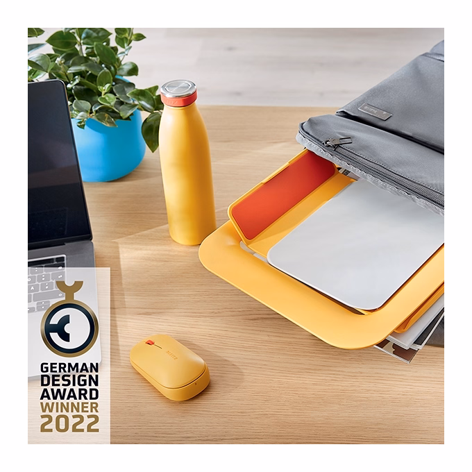 Notebook állvány LEITZ Ergo Cosy 13"-17" lmeleg sárga