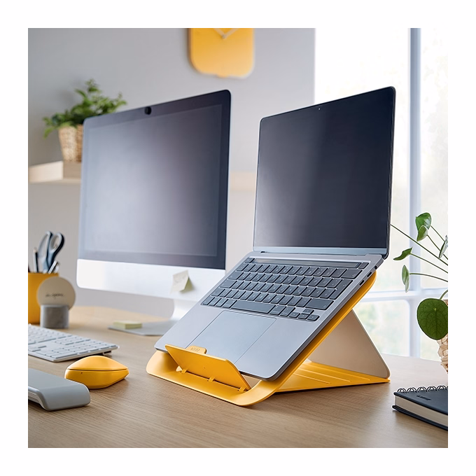 Notebook állvány LEITZ Ergo Cosy 13"-17" lmeleg sárga