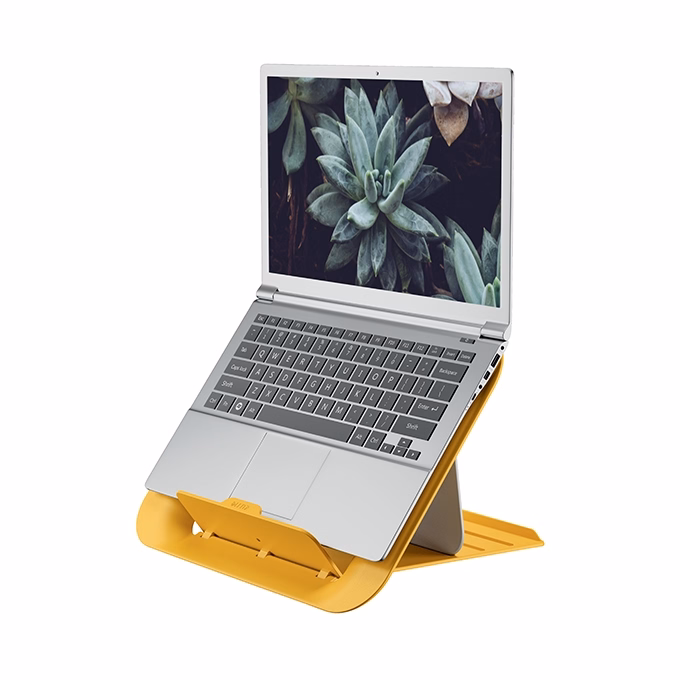 Notebook állvány LEITZ Ergo Cosy 13"-17" lmeleg sárga