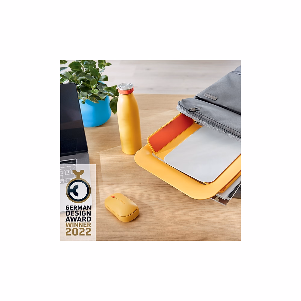 Notebook állvány LEITZ Ergo Cosy 13"-17" lmeleg sárga