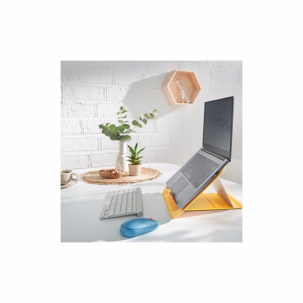 Notebook állvány LEITZ Ergo Cosy 13"-17" lmeleg sárga