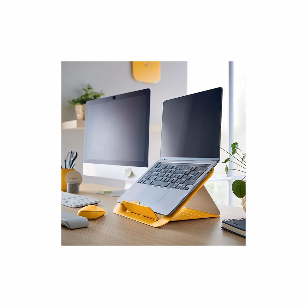 Notebook állvány LEITZ Ergo Cosy 13"-17" lmeleg sárga