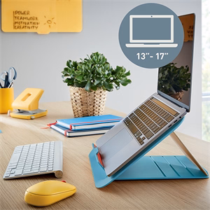 Notebook állvány LEITZ Ergo Cosy 13"-17" nyugodt kék