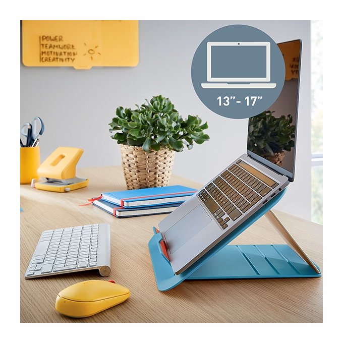 Notebook állvány LEITZ Ergo Cosy 13"-17" nyugodt kék