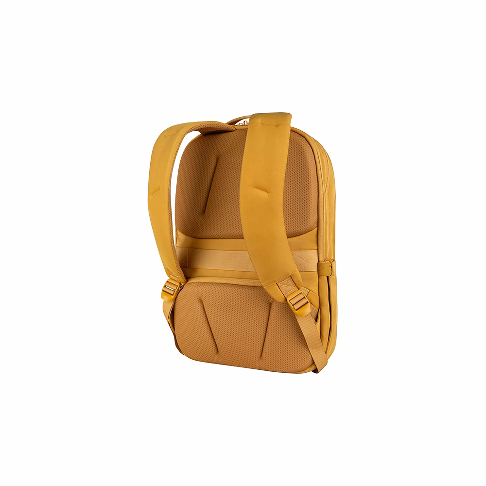 Notebook táska BOLT 15,6" hátizsák forma mustár sárga