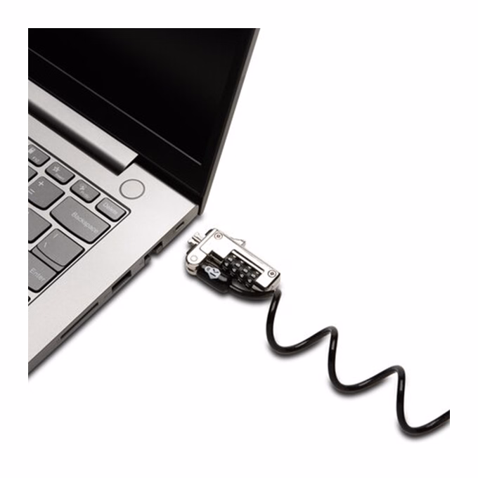 Notebook zár KENSINGTON Slim Nanosaver számzár kombinációs öntekercselős