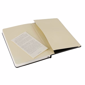 Jegyzetfüzet kockás MOLESKINE QP061 "L" keményfedeles fekete
