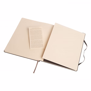 Jegyzetfüzet sima MOLESKINE QP092 "XL" keményfedeles fekete