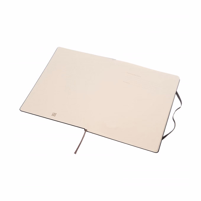 Jegyzetfüzet sima MOLESKINE QP092 "XL" keményfedeles fekete