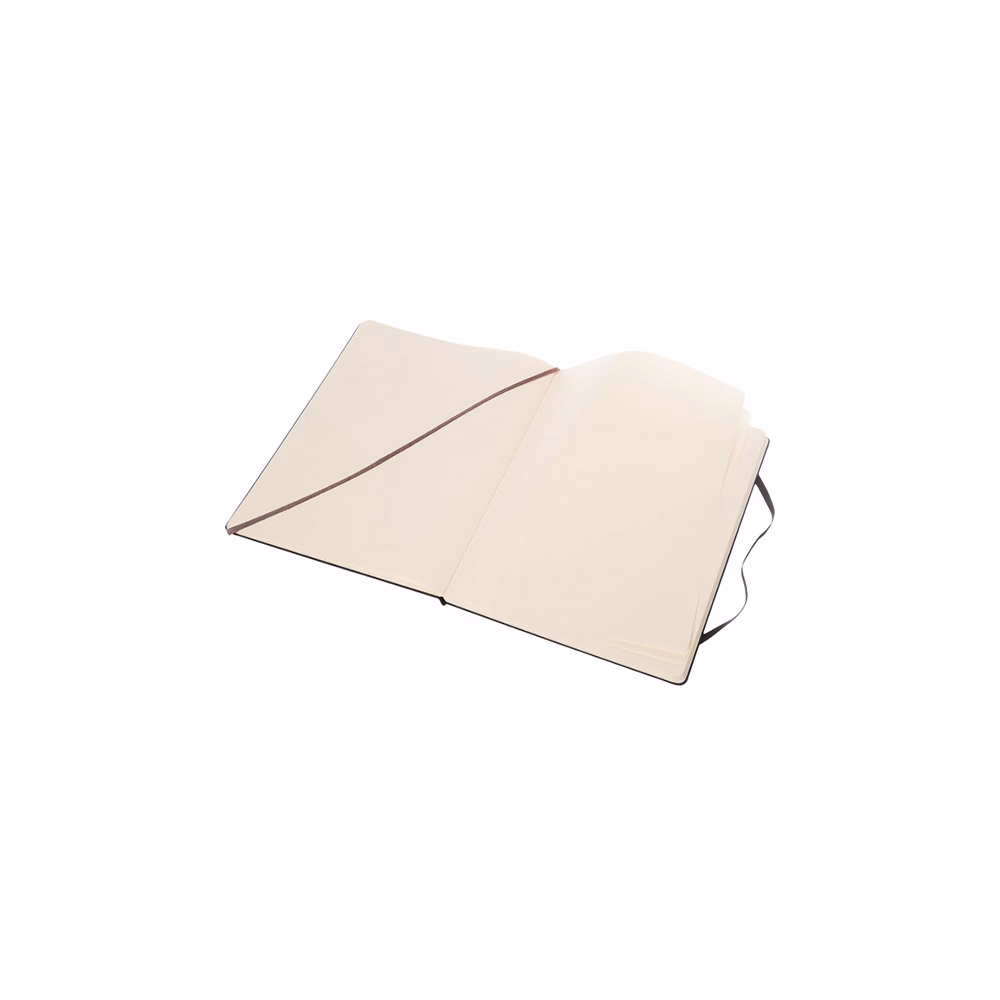 Jegyzetfüzet sima MOLESKINE QP092 "XL" keményfedeles fekete