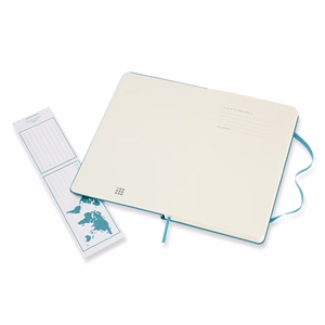 Notesz vonalas MOLESKINE QP060B35 "L" keményfedeles hamukék