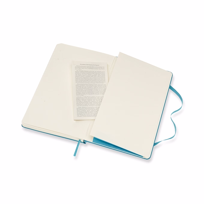 Notesz vonalas MOLESKINE QP060B35 "L" keményfedeles hamukék