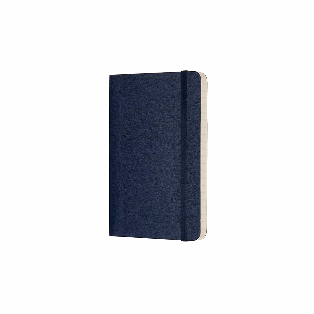 Jegyzetfüzet vonalas MOLESKINE QP611B20 "P" puhafedeles zafirkék