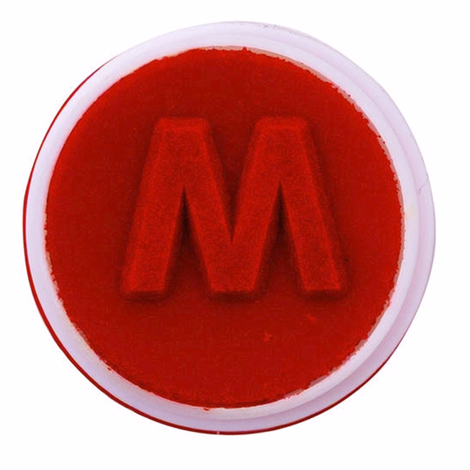 Nyomda ASTRA FUN önfestékező betűk illatos festékkel 26 darabos