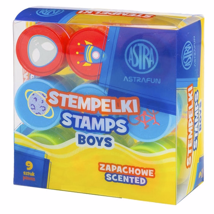 Nyomda ASTRA FUN önfestékező fiús 9 darabos