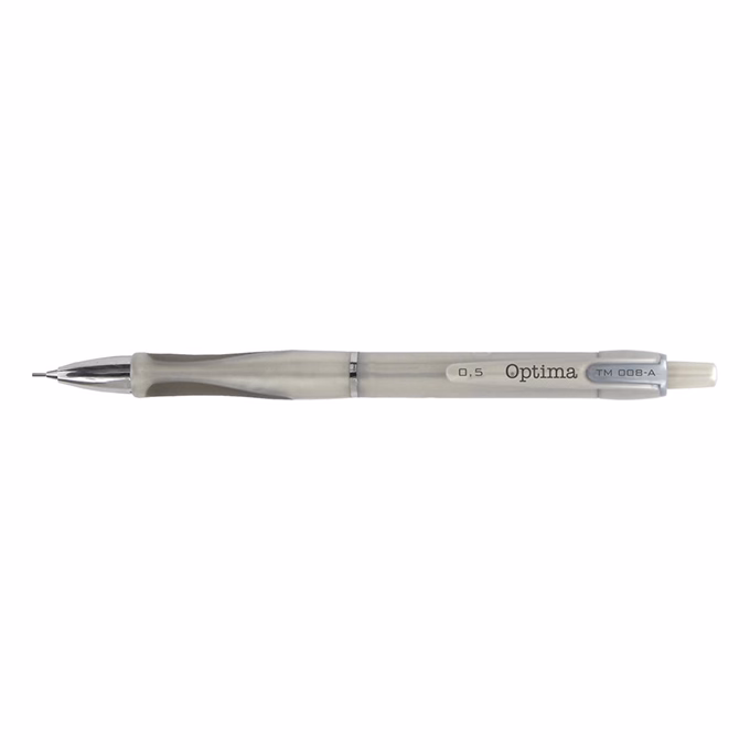Nyomósirón OPTIMA 0,5mm ezüst + grafitbél 0,5mm HB