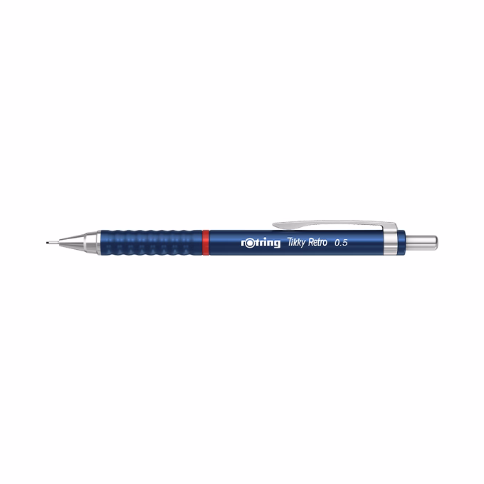 Nyomósirón ROTRING TIKKY Retro 0,5 mm kék