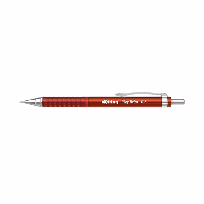 Nyomósirón ROTRING TIKKY Retro 0,5 mm piros