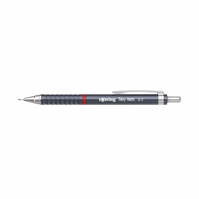 Nyomósirón ROTRING TIKKY Retro 0,5 mm szürke