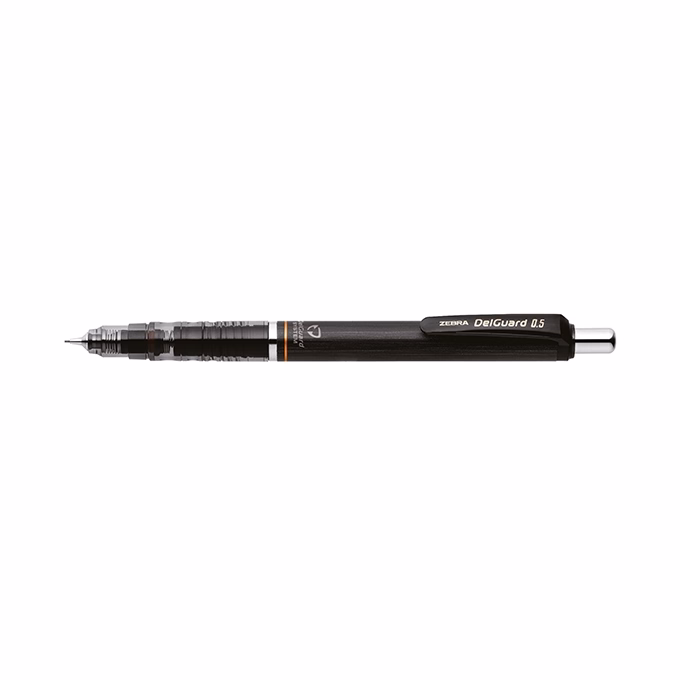 Nyomósirón ZEBRA DelGuard 0,5 mm fekete