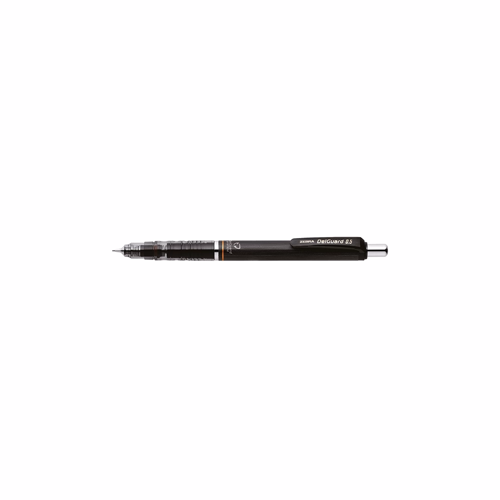 Nyomósirón ZEBRA DelGuard 0,5 mm fekete