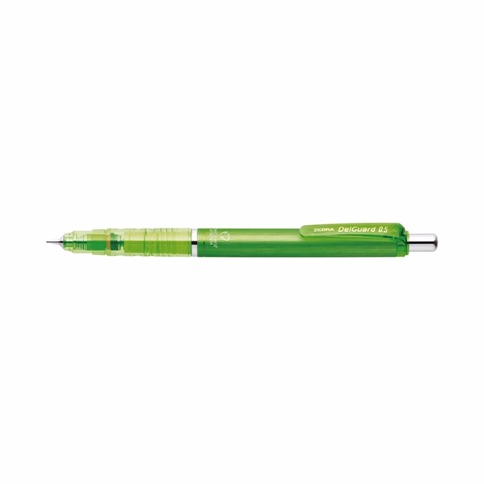Nyomósirón ZEBRA DelGuard 0,5 mm világoszöld