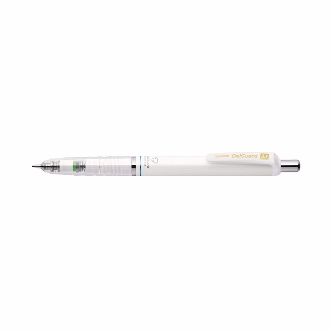 Nyomósirón ZEBRA DelGuard 0,7 mm fehér Nyomósirón ZEBRA DelGuard 0,7 mm fehér