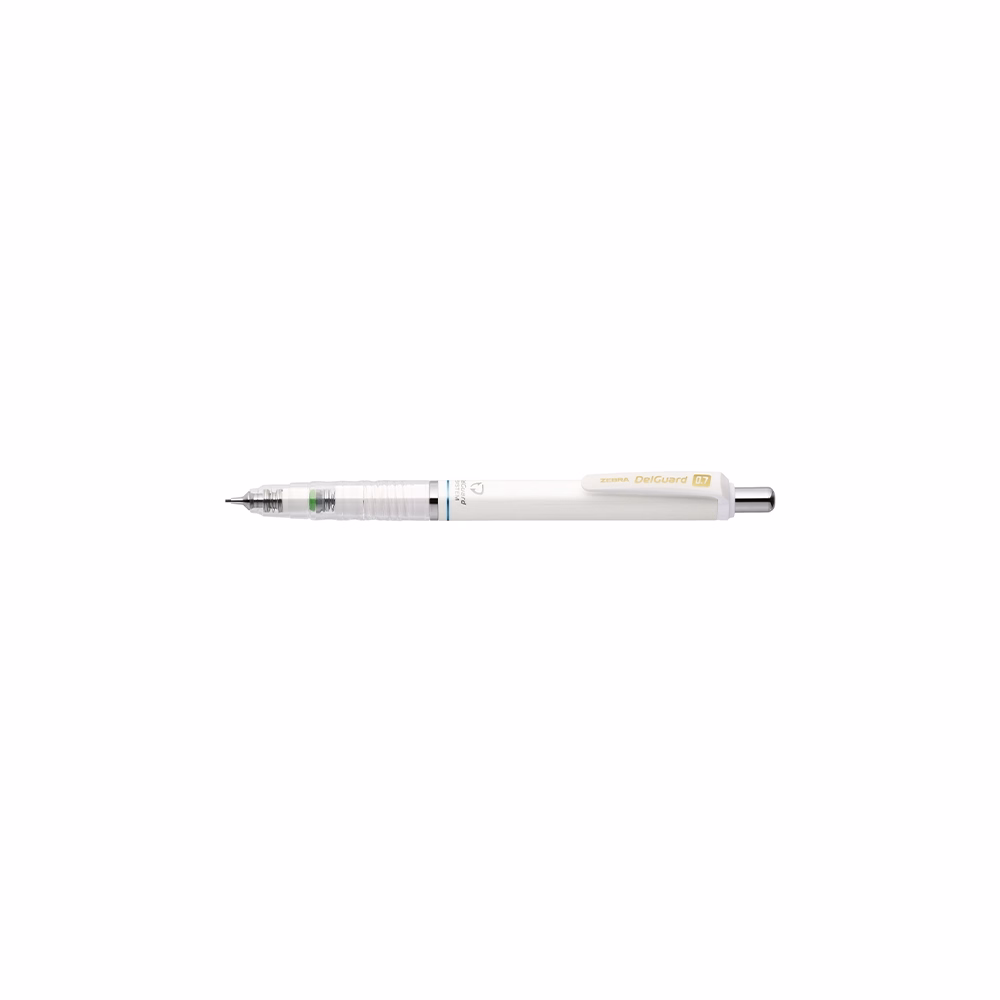 Nyomósirón ZEBRA DelGuard 0,7 mm fehér Nyomósirón ZEBRA DelGuard 0,7 mm fehér