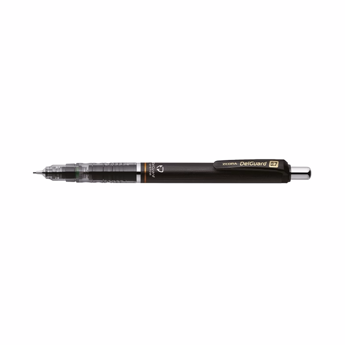 Nyomósirón ZEBRA DelGuard 0,7 mm fekete