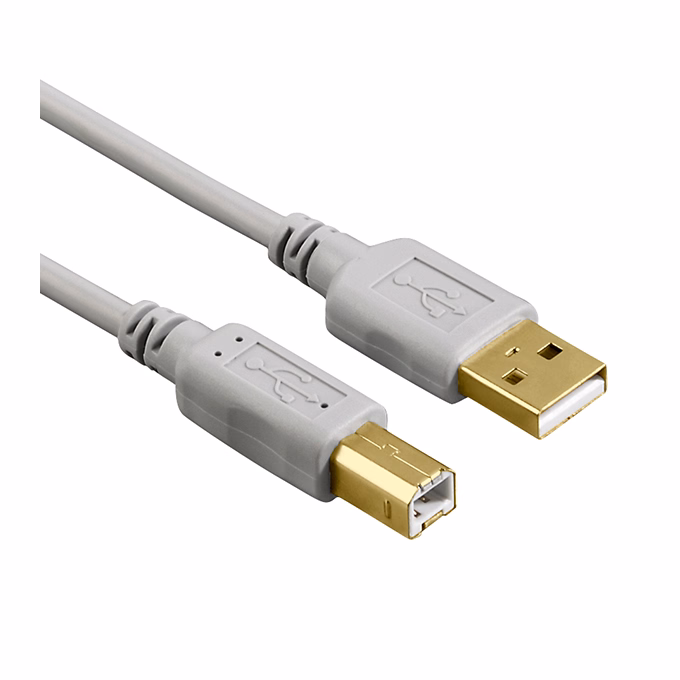 Nyomtató kábel HAMA Eco USB-B aranyozott 1,5m