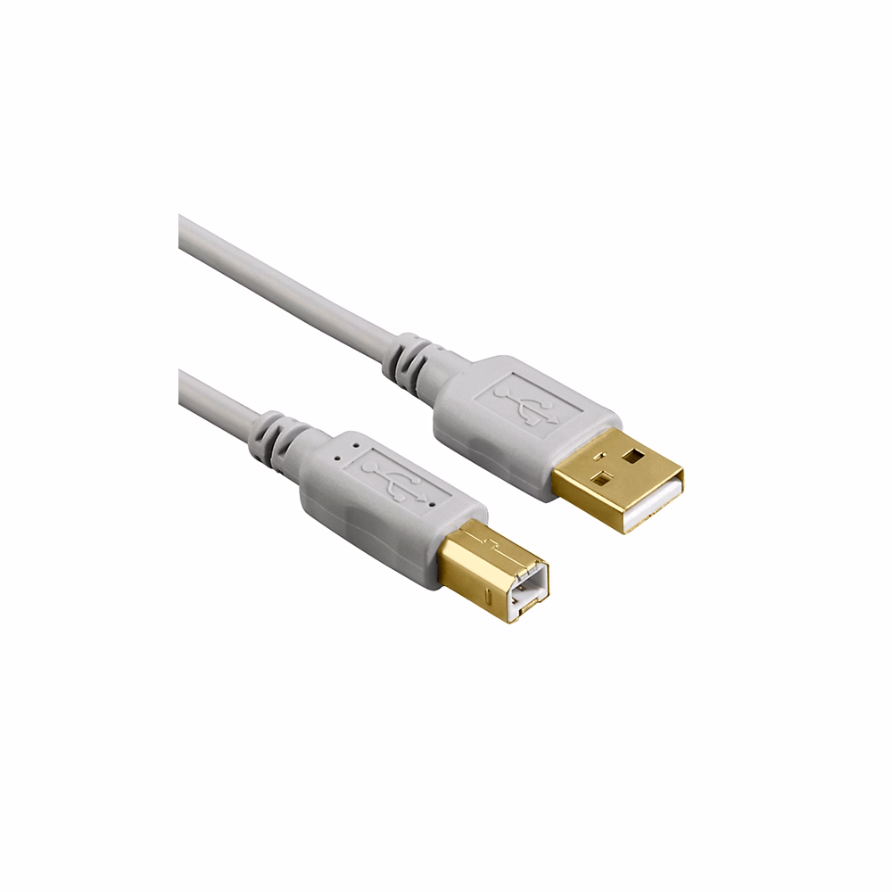 Nyomtató kábel HAMA Eco USB-B aranyozott 1,5m