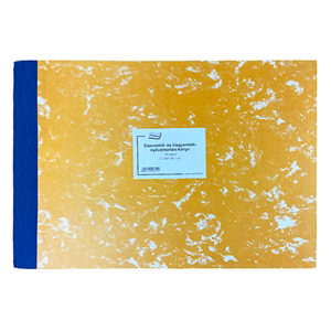 Nyomtatvány csecsemő és kisgyerek nyilvántartási könyv