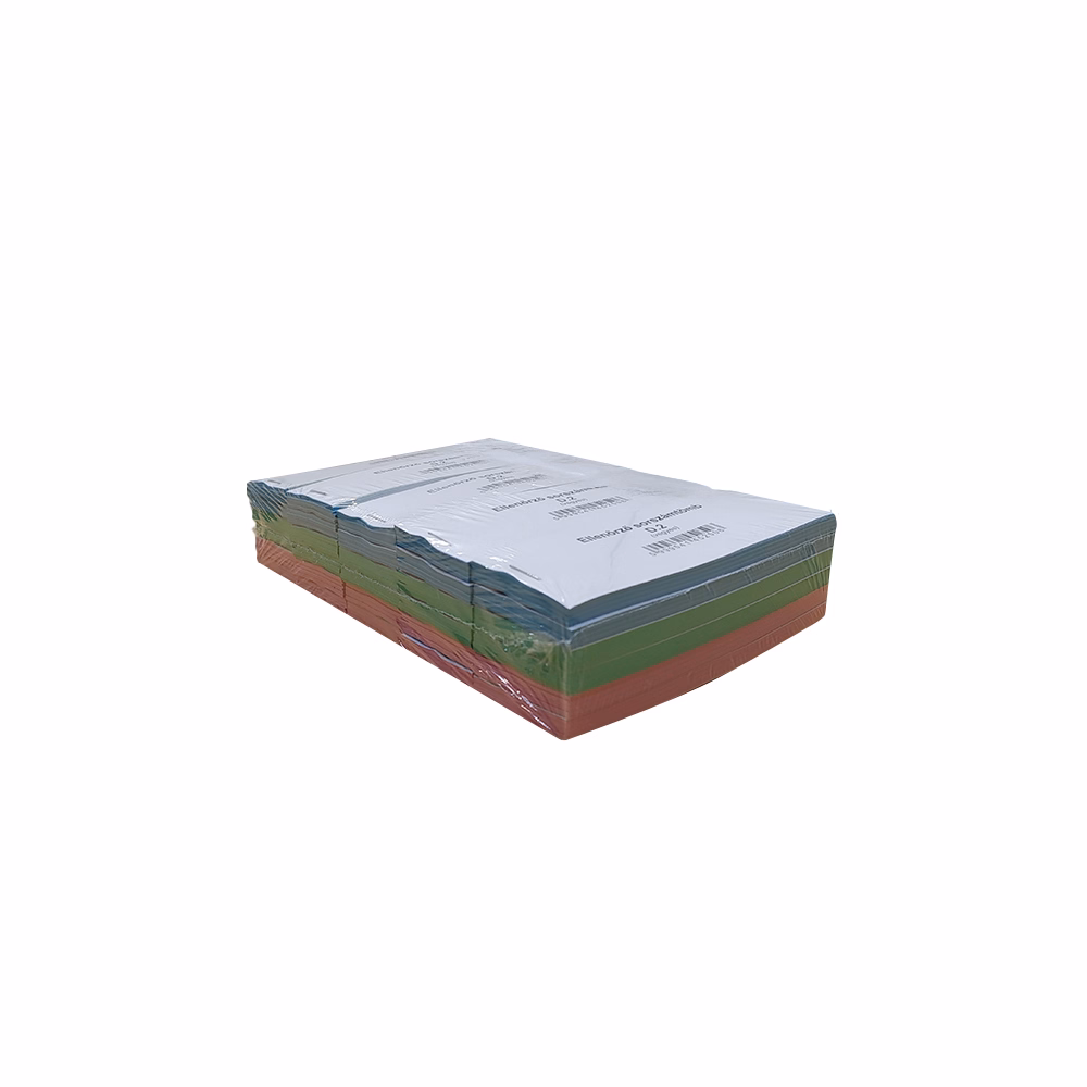 Nyomtatvány ellenőrző sorszámtömb D2 100 lapos 118x40 mm 2 szelvényes vegyes 30 tömb/csomag