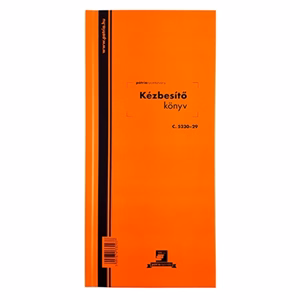 Nyomtatvány kézbesítőkönyv PÁTRIA 292x140mm 100 lapos