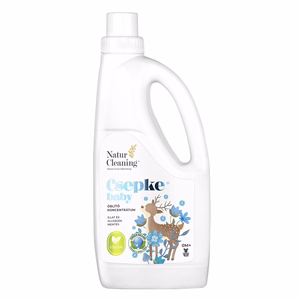Öblítő NATURCLEANING Csepke baby allergénmentes 0m+ 1 liter