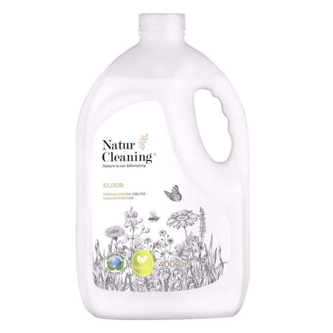 Öblítő NATURCLEANING elixir koncentrátum 4 liter